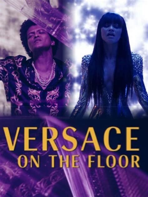 bruno mars testo versace|versace on the floor videoke.